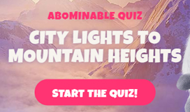 An image of the Abominable Quiz website