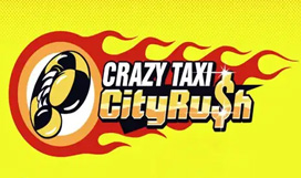 Crazy Taxi City Rush Title Treatment