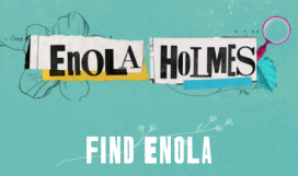 Enola Holmes Title Treatment