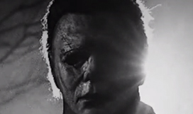 Image of Michael Myers standing menacingly