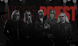 All band members of Judas Priest standing together