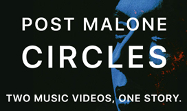 Post Malone Circles Title Treatment