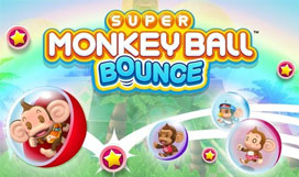 Super Monkey Ball Bounce Title Treatment